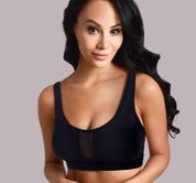 macom sports bra in black