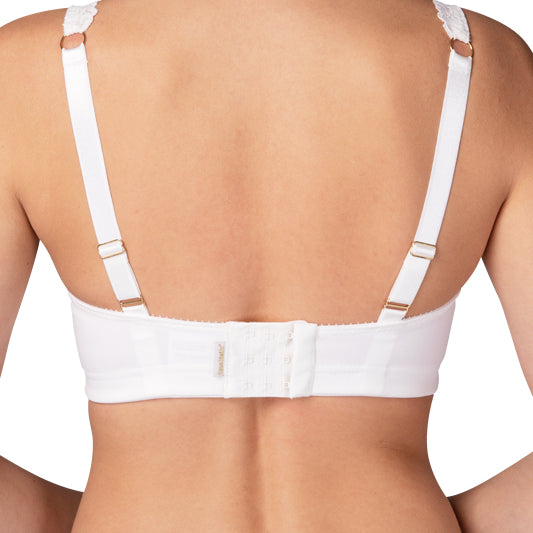 image showing the back of the lipoelastic pi premium post operative bra