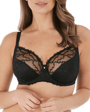 Fantasie Ana Side Support Black soft cup underwired bra