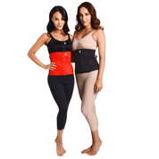 Macom Medical Red and Black Waist sculptor