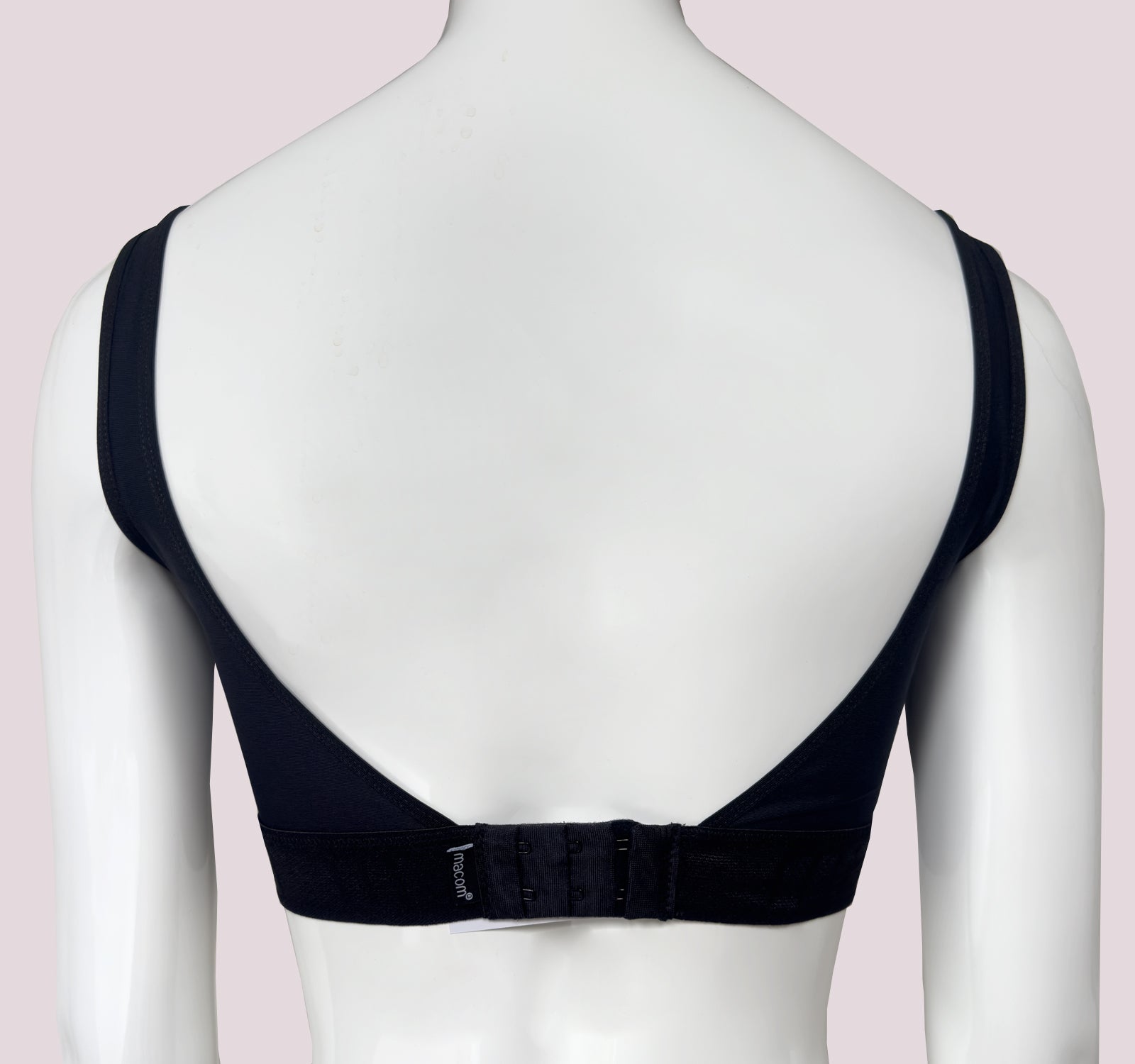 back of macom sports bra 