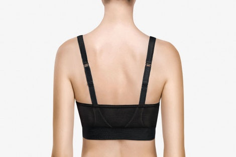 recova post surgery vf basic in black back view 