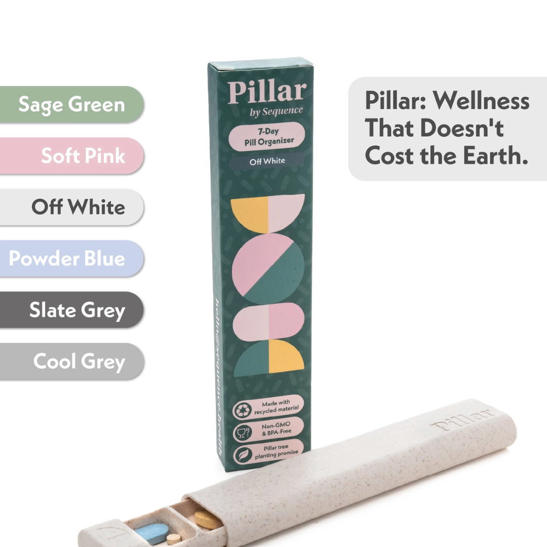 Pillar 7 Day Pill Organiser