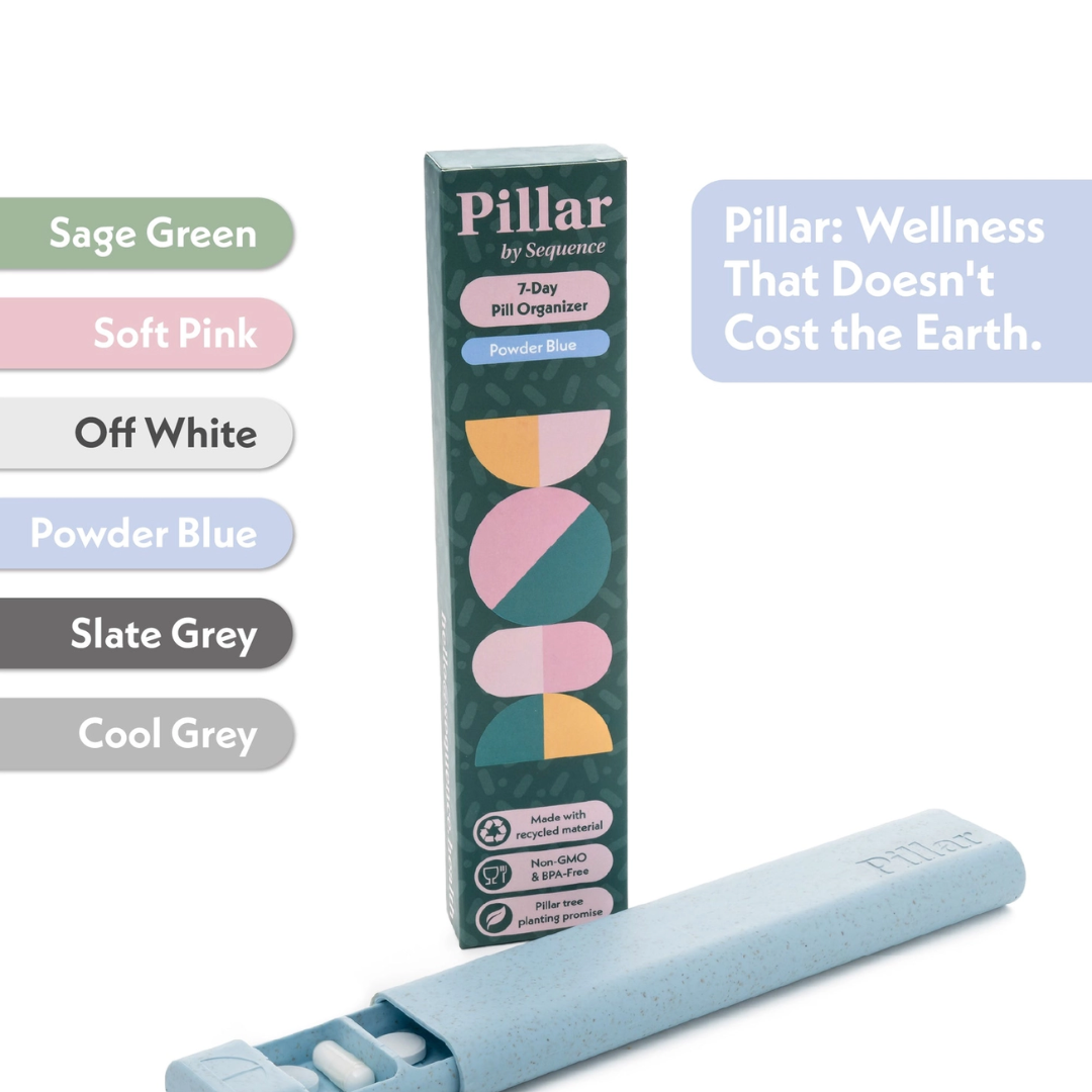 Pillar 7 Day Pill Organiser
