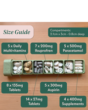 Pillar 7 Day Pill Organiser