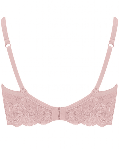 image of the back of nicola jane orla in pink