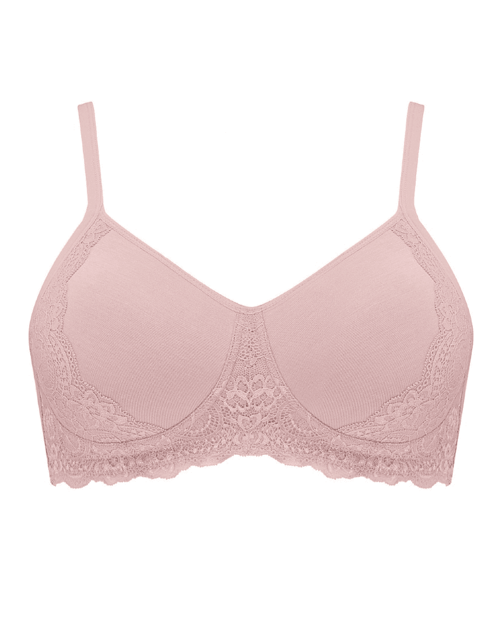 front image of the nicola jane post mastectomy bra orla in pink