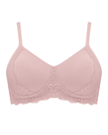 front image of the nicola jane post mastectomy bra orla in pink