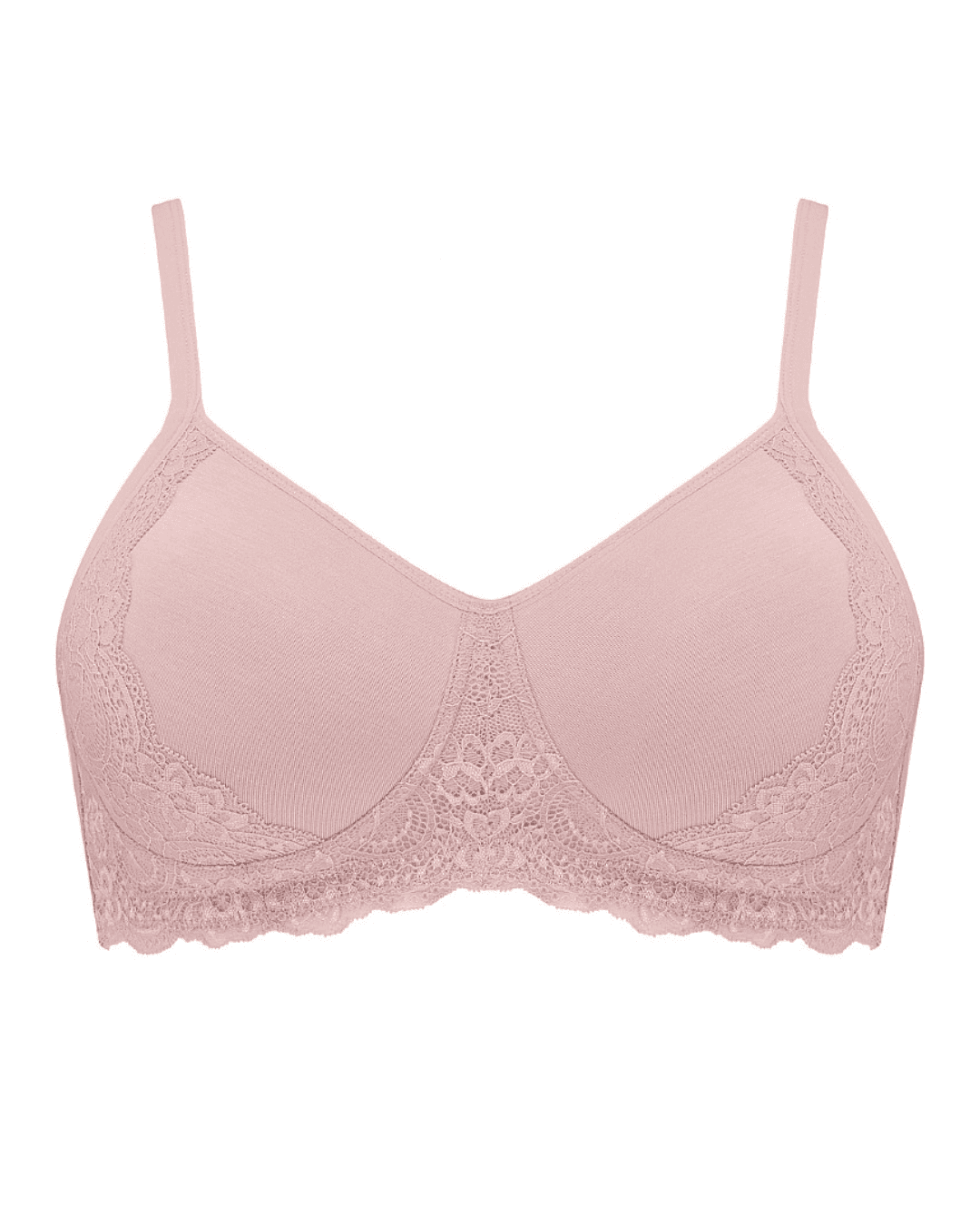 front image of the nicola jane post mastectomy bra orla in pink