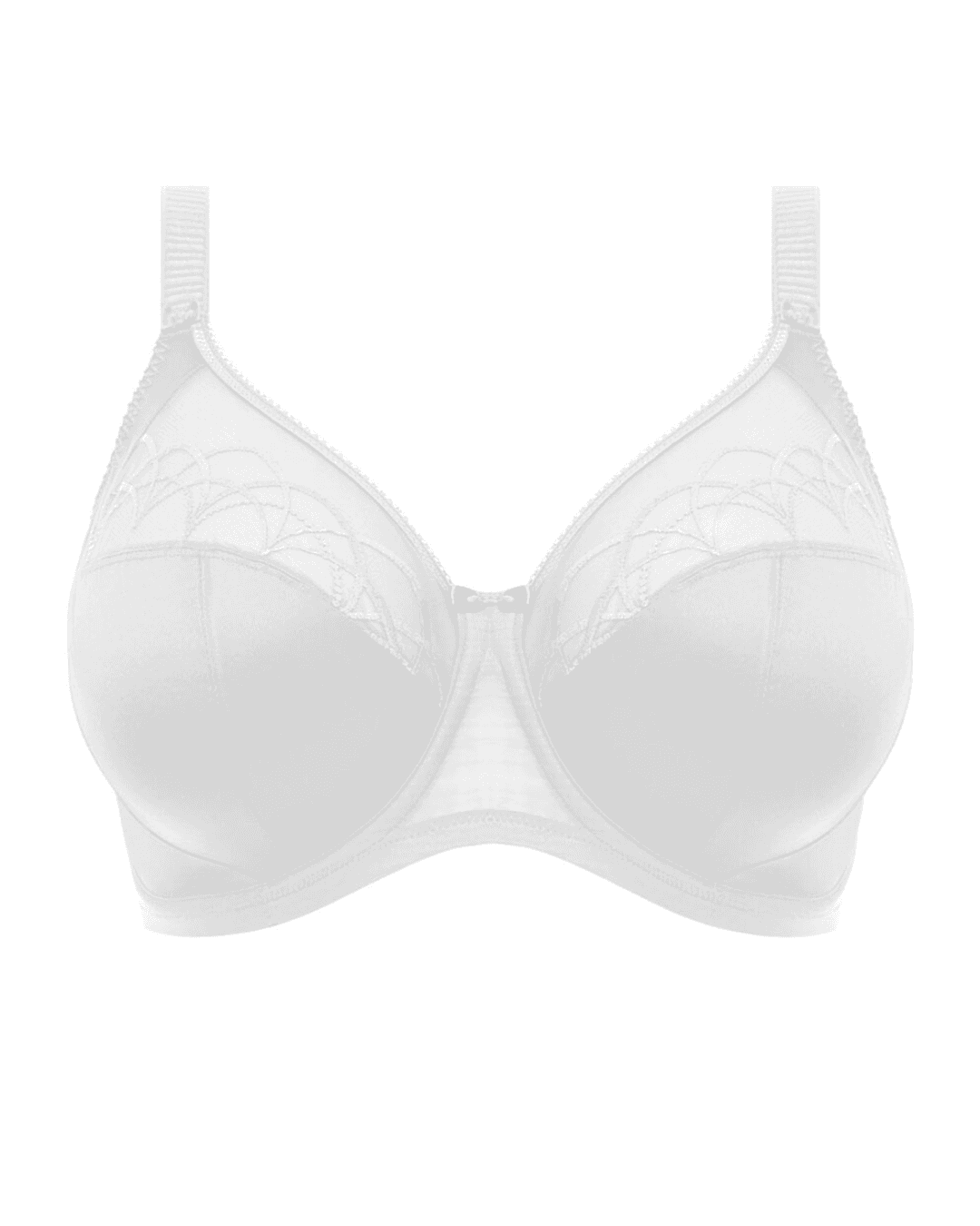 Elomi Side support cate underwired bra in white 