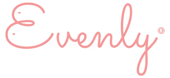 pink evenly logo with transparent background 