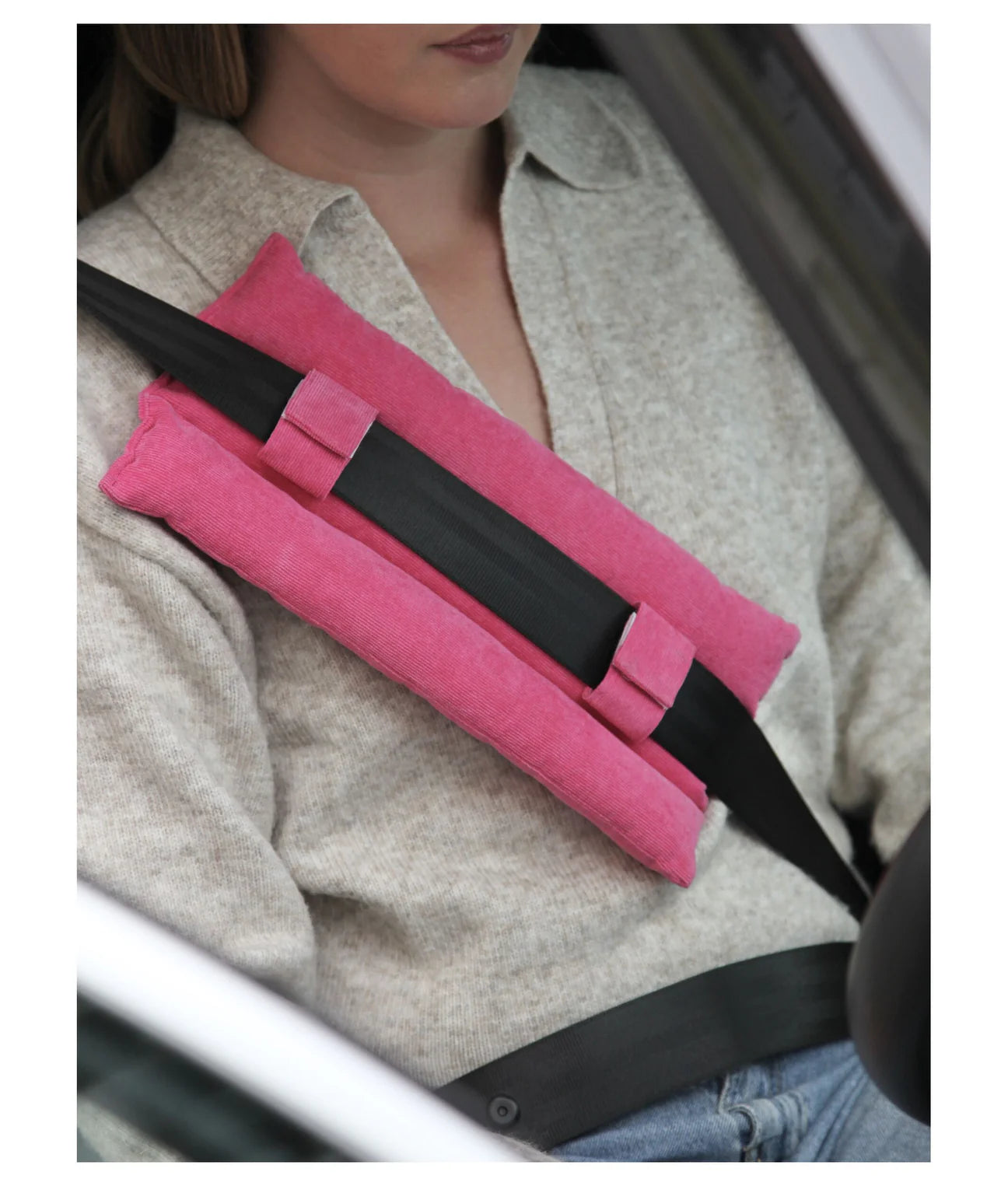 CRUK seat belt protector