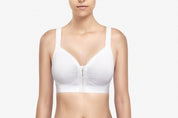 woman wearing post surgery bra by voe 