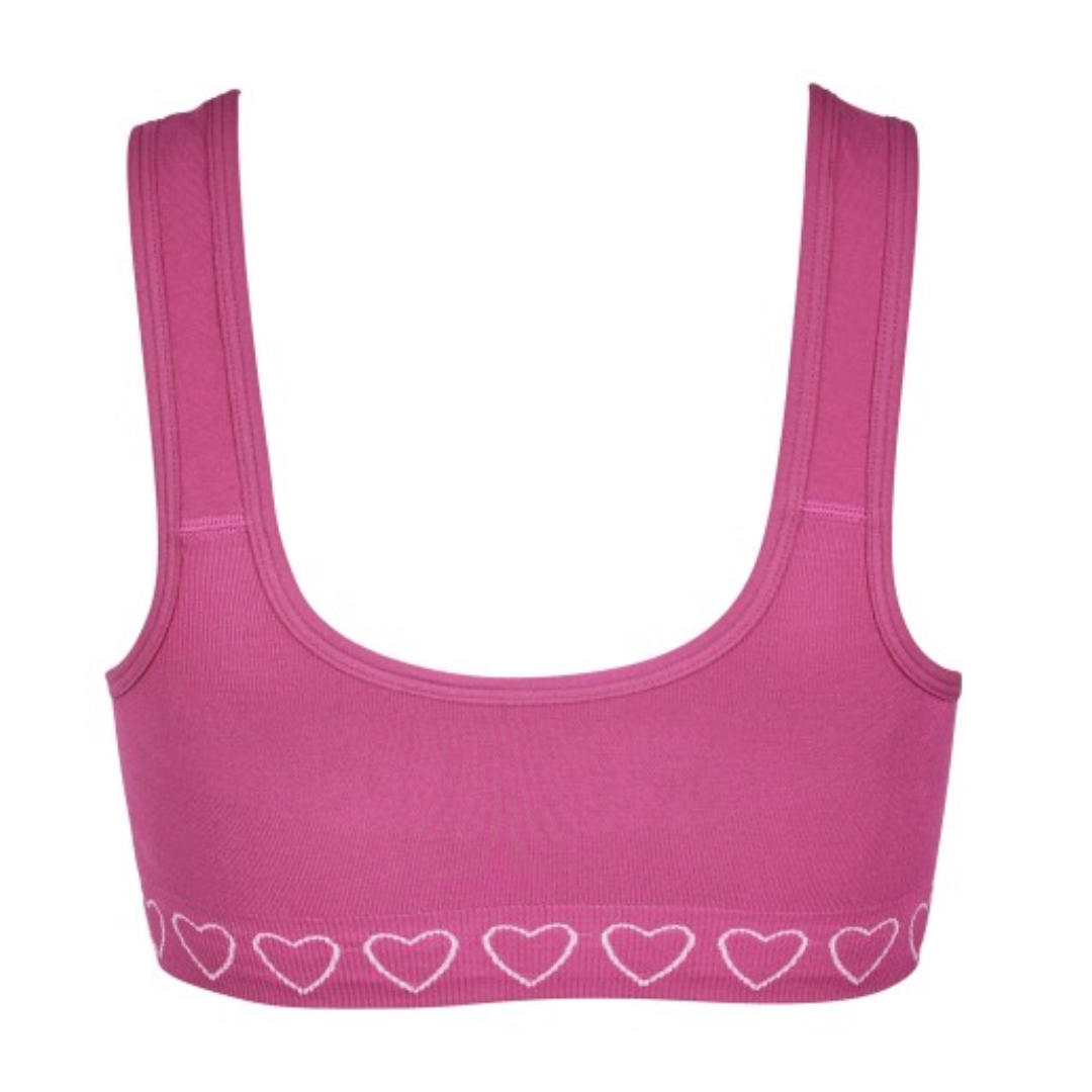 Cancer Research UK Post-Surgery Comfort Bra - Soft bamboo fabric bra designed for breast cancer patients. Offers comfort and support after mastectomy or breast cancer surgery. Available in white, black, and blush. Sizes range from Small to XXL. 100% net profits fund breast cancer research