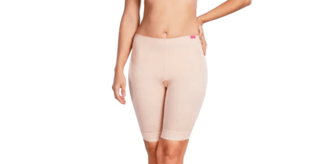 Discover the TF Comfort Garment, ideal for post-operative recovery after liposuction. Suitable for lower tummy, buttocks, pelvic area, hips, and thighs. Offers optimal compression and support. Double-lined fabric reinforces the lower abdomen. Soft lace hem prevents rolling or squeezing. Convenient zipper closures on both sides for easy dressing. Experience comfort and confidence in your recovery journey
