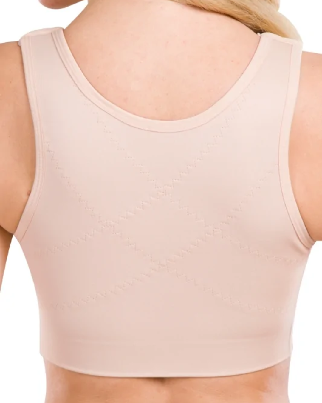 pi plus back view, post surgery bra for larger implants 