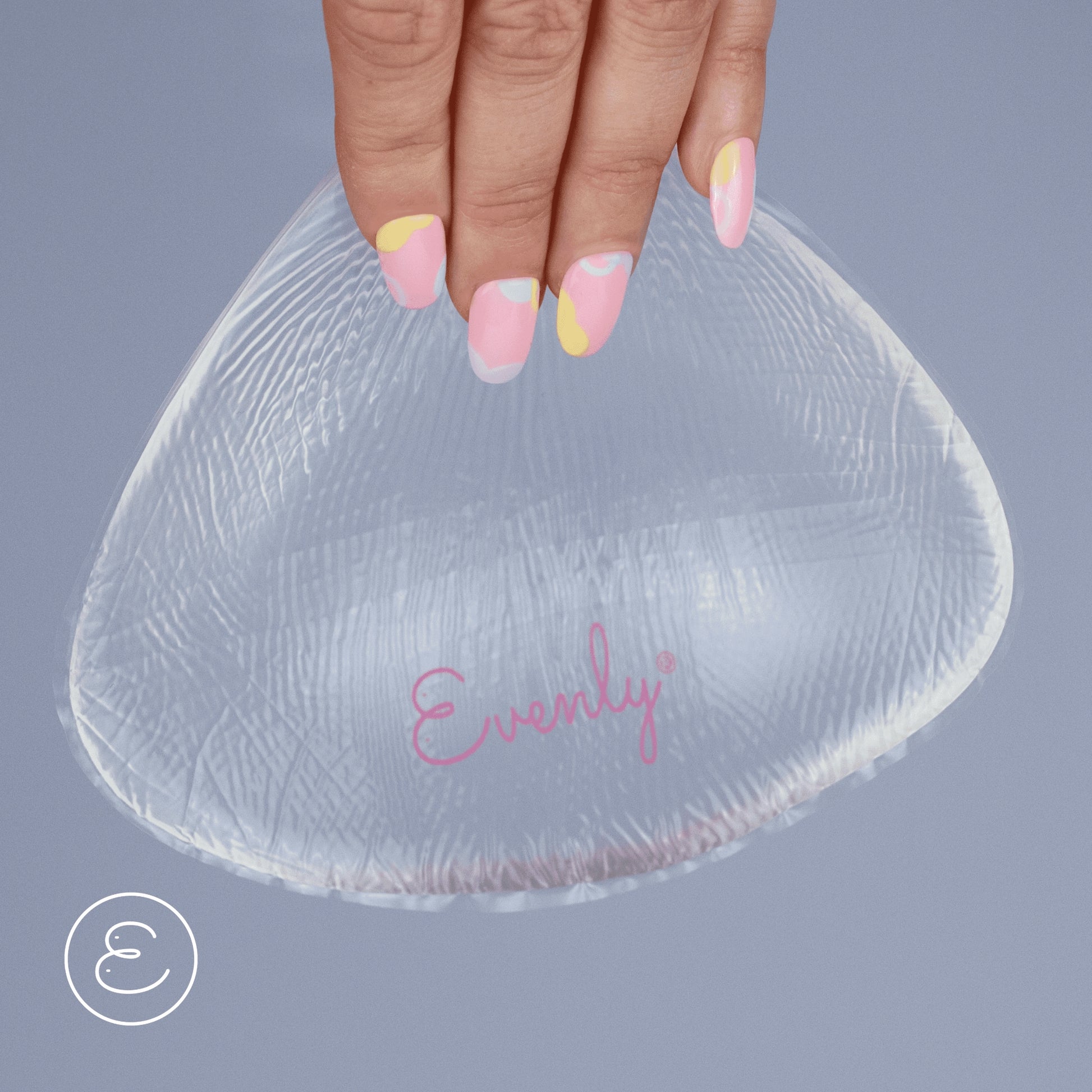Evenly Bra Balancers for breast asymmetry - lightweight silicone balancers for a symmetrical appearance. Restore confidence, alleviate discomfort, and achieve even weight distribution. Ideal for everyday wear, swimming, and exercising. Available at The Fitting Service