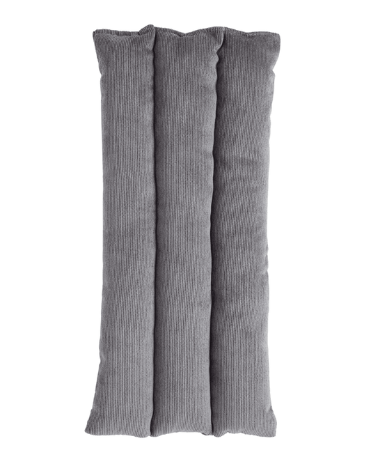Grey post-surgery seat belt protector from Cancer Research UK