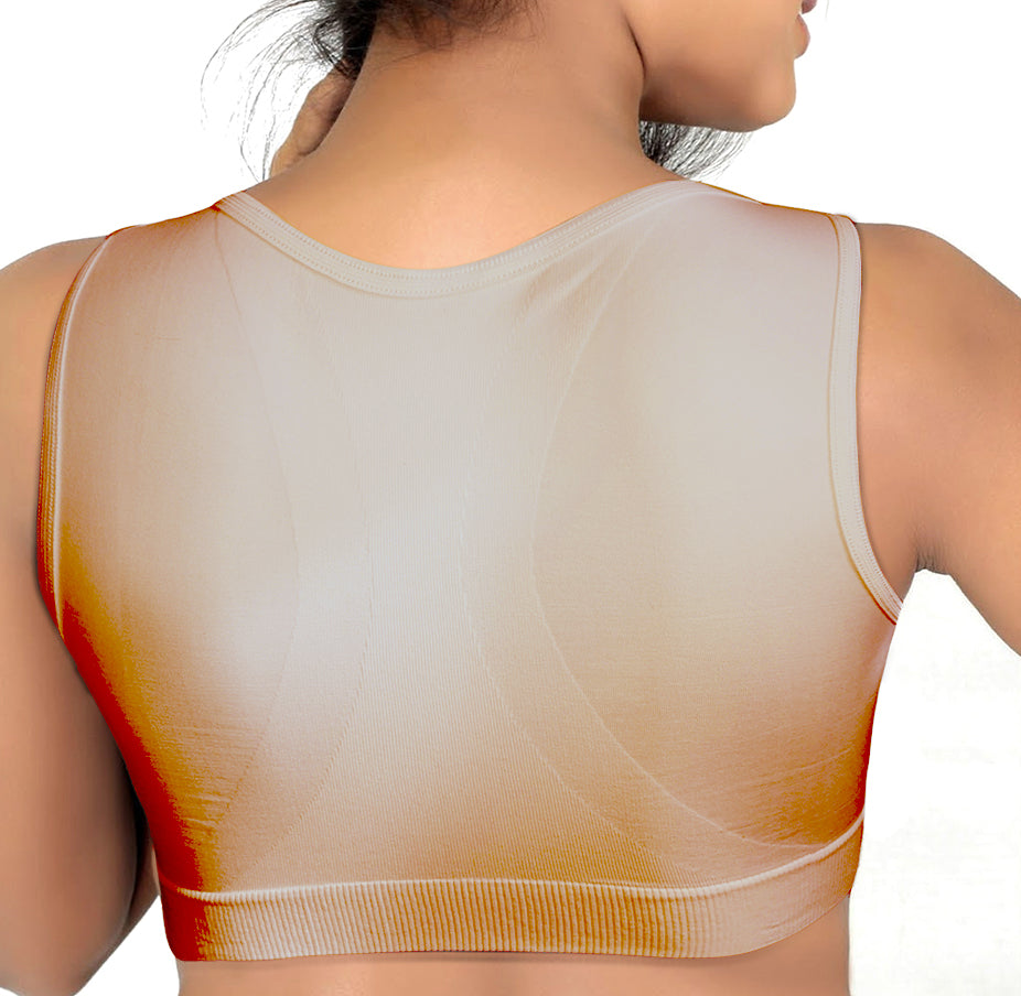 The Reco Bra® has been designed for the immediate post-surgery stage suitable for any types of breast cancer, cosmetic, plastic or cardio surgeries.